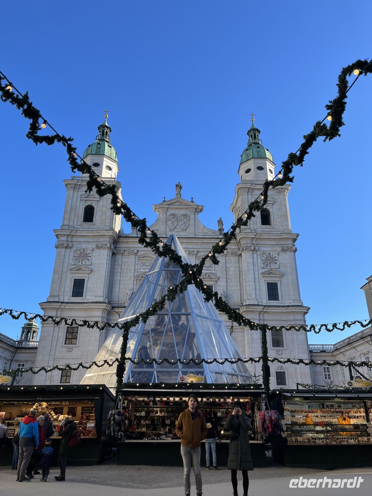Dom mit Weihnachtsgirlanden ;-) &ndash; &copy; Heike Wunder (Eberhardt TRAVEL)