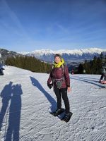 Reisebegleitung Ria an der Serlesbergstation &ndash; &copy; Ria Heilmann (Eberhardt TRAVEL)