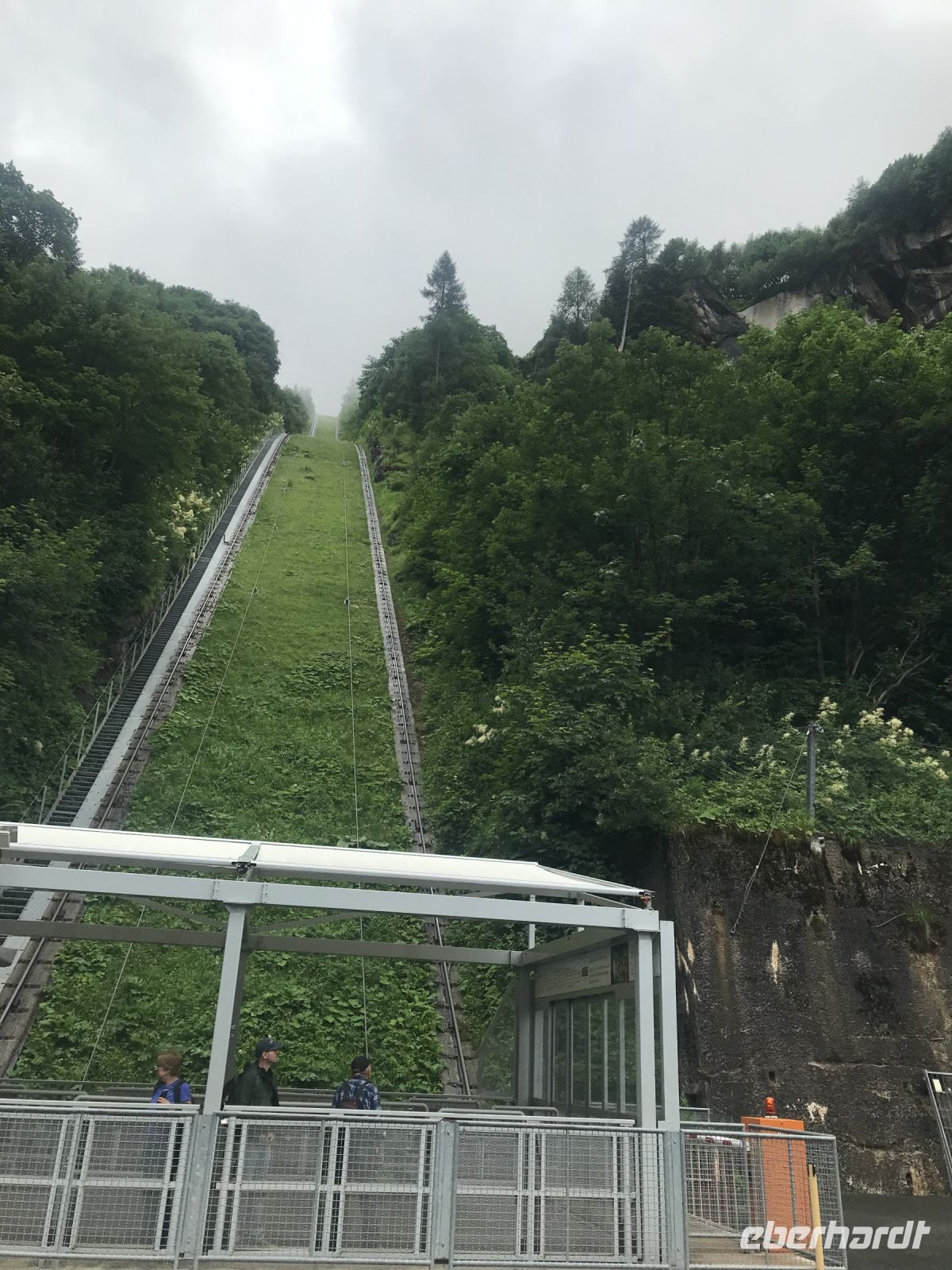 Lärchwandschrägaufzug &ndash; &copy; Renate Schuster (Eberhardt TRAVEL)