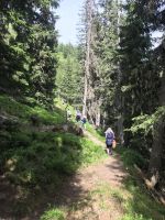 letzte Stück bis zur Gondel - bald geschafft &ndash; &copy; Renate Schuster (Eberhardt TRAVEL)