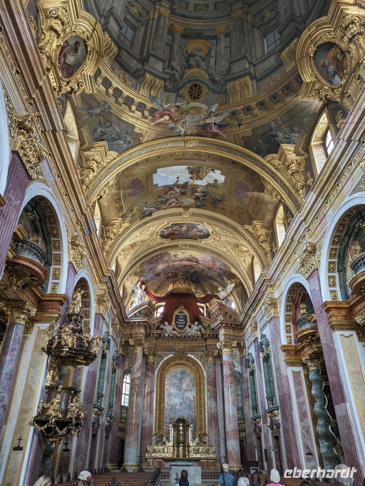 Deckengemälder der Jesuitenkapelle &ndash; &copy; Günter Thomas Menzel (Eberhardt TRAVEL)