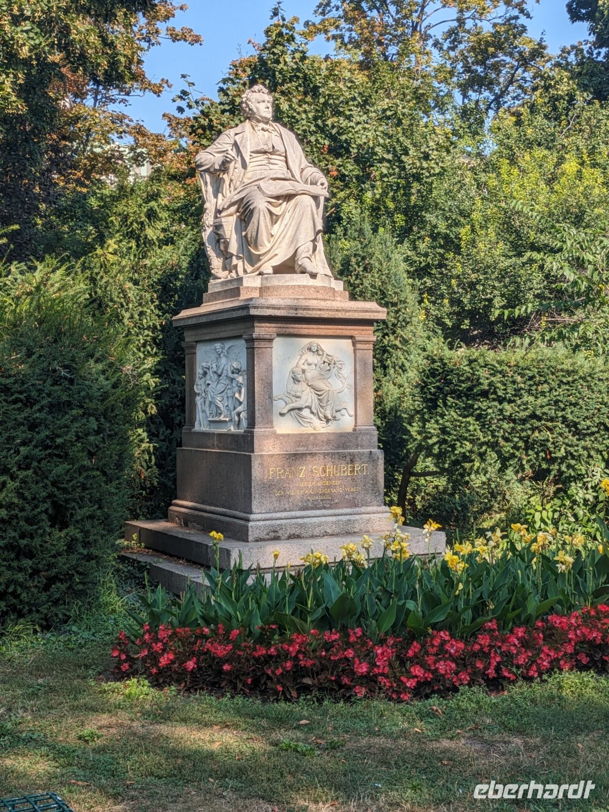 Denkmal Franz Schubert &ndash; &copy; Günter Thomas Menzel (Eberhardt TRAVEL)