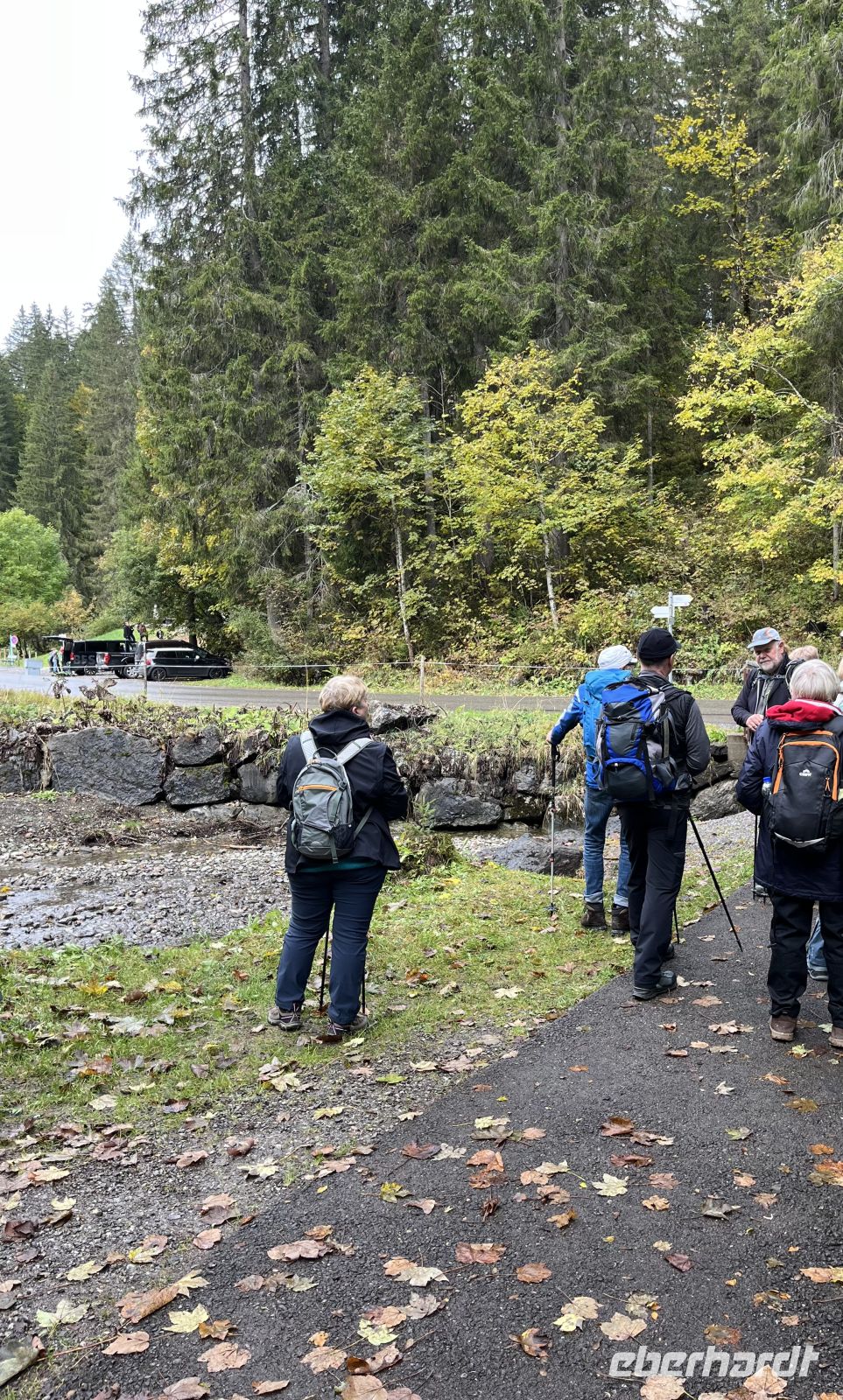am Schwarzwasserbach angekommen &ndash; &copy; Renate Grafe (Eberhardt TRAVEL)