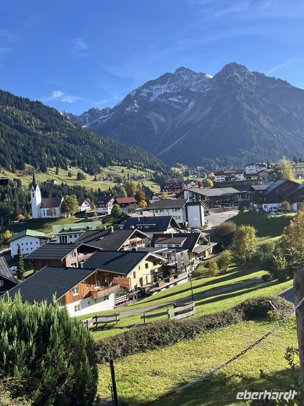 Blick auf Hirschegg &ndash; &copy; Renate Grafe (Eberhardt TRAVEL)