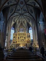 54- Wallfahrtskirche St.Wolfgang mit dem weltberühmten Flügelaltar v.Michael Pacher &ndash; &copy; Gerd Müller (Eberhardt TRAVEL)