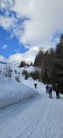 Schneeschuhwanderung steil bergan zur Rauthhütte