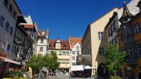 Lindau Insel - Maximilianstraße - Hauptgeschäftsstraße seit dem Mittelalter 
