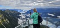 Ausichtsplattform StuBaiblick Richtung Nordkette Patscherkofel &ndash; &copy; Ria Heilmann (Eberhardt TRAVEL)