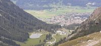 Blick vom Fellhorn in das Kleinwalsertal