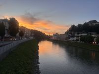 Sonnenuntergang an der Salzach &ndash; &copy; Carola Gastmeier (Eberhardt TRAVEL)