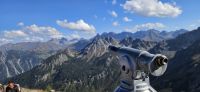 Blick vom Kanzelwand Gipfel nach Süden