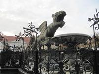der sagenumwobene Drache vom Wörthersee auf dem Klagenfurter Neuen Markt &ndash; &copy; Martina Wutzler (Eberhardt TRAVEL)