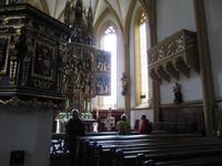 In der Kirche in Heiligenblut