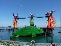 Drachenhunde in Bregenz &ndash; &copy; Steffi Zimmermann (Eberhardt TRAVEL)