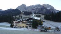 letzte Blicke zum Hotel und Tennengebirge