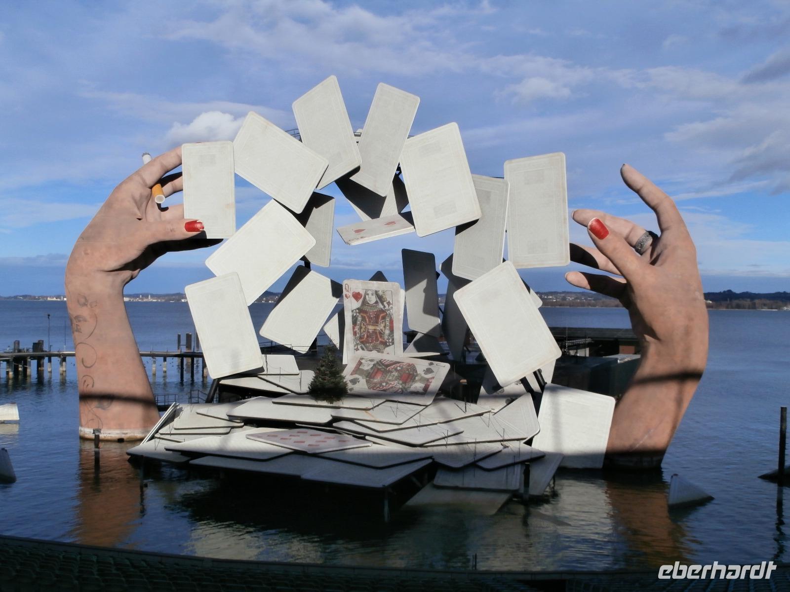 Bregenz Seebühne-Bühnenbild Carmen 2018 &ndash; &copy; Ingrid Langer (Eberhardt TRAVEL)