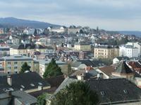 Die Stadt Melk an der Donau
