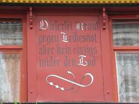 Appenzell - Schmuckfassade der Drogerie in der Hauptgasse