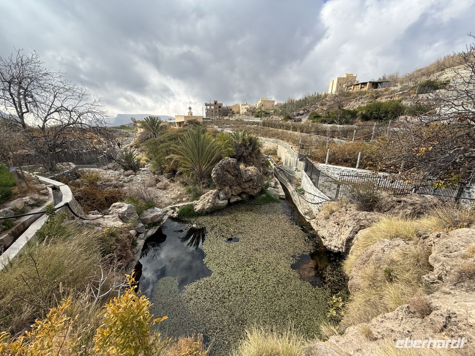 3 Dörfer Wanderung entlang schmaler Wasserkanäle - 1. Dorf: Al Uqr - 2. Dorf Al Ain - 3. Dorf: Al sherayjah &ndash; &copy; Jacob Spangenberg (Eberhardt TRAVEL)