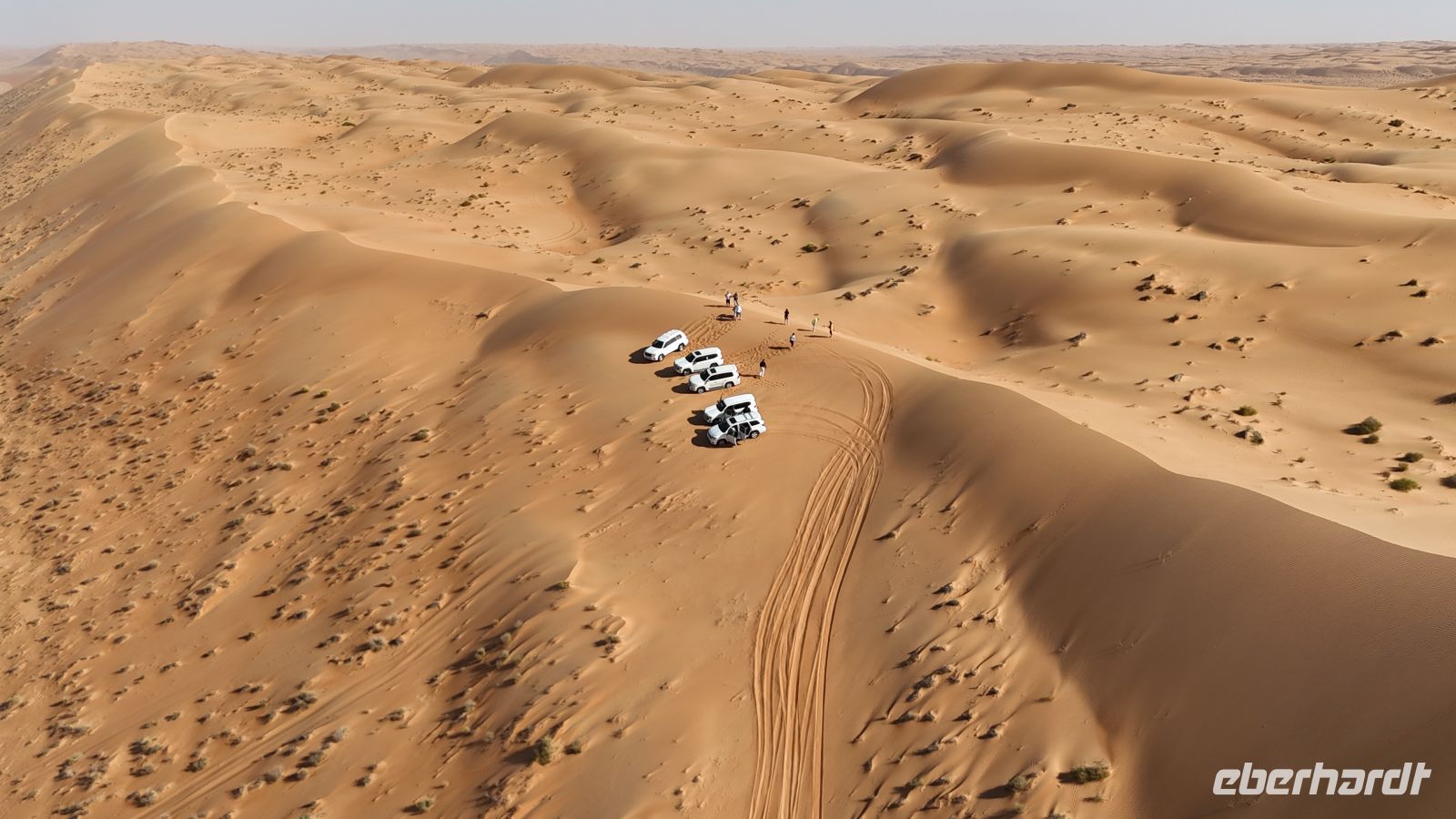 Drohnenfotos in der „Wahiba Sands“ Sandwüste &ndash; &copy; Jacob Spangenberg (Eberhardt TRAVEL)