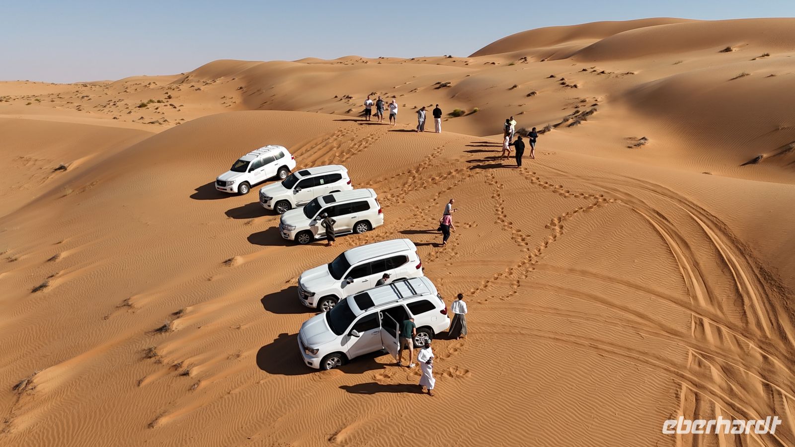 Drohnenfotos in der „Wahiba Sands“ Sandwüste &ndash; &copy; Jacob Spangenberg (Eberhardt TRAVEL)