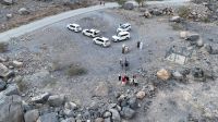 Fotostopp im Wadi Tanuf  