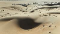 Drohnenfotos in der „Wahiba Sands“ Sandwüste &ndash; &copy; Jacob Spangenberg (Eberhardt TRAVEL)