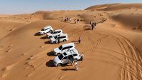Drohnenfotos in der „Wahiba Sands“ Sandwüste