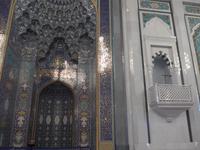 Oman, Muskat, Sultan Qaboos Grosse Moschee, Gebetsnische &ndash; &copy; Ria Heilmann (Eberhardt TRAVEL)