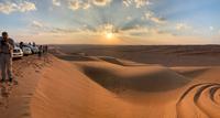 Wahiba Sands - Sonnenuntergang in der Wüste &ndash; &copy; Ralf Mehnert (Eberhardt TRAVEL)