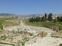 Jerash - Ovales Forum &ndash; &copy; Ralf Kuchenbecker (Eberhardt TRAVEL)