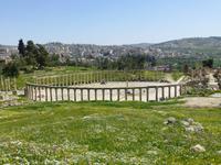 Jerash - Ovales Forum &ndash; &copy; Ralf Kuchenbecker (Eberhardt TRAVEL)