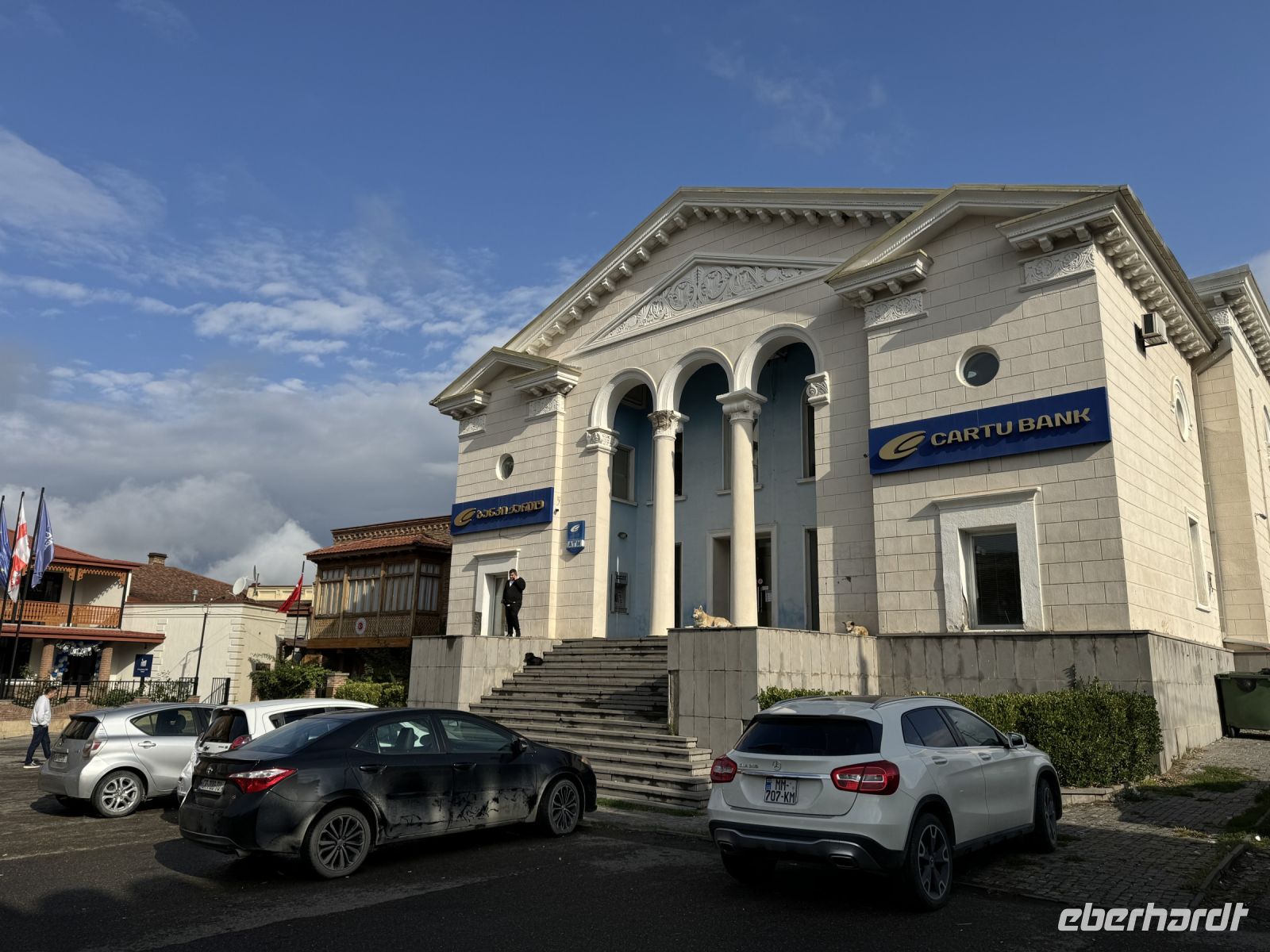 Bankgebäude in Telavi &ndash; &copy; Falk Rätzer (Eberhardt TRAVEL)
