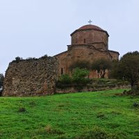 Gergeti: Gergeti-Dreifaltigkeitskirche &ndash; &copy; Inge Bily (Eberhardt TRAVEL)