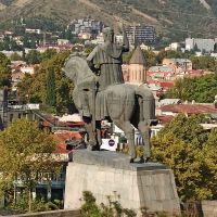 Tbilissi (Tiflis): König Wachtang Gorgassali &ndash; &copy; Inge Bily (Eberhardt TRAVEL)