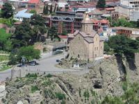 Tbilisi, Mtechi-Kirche &ndash; &copy; Jürgen Schmeißer (Eberhardt TRAVEL)