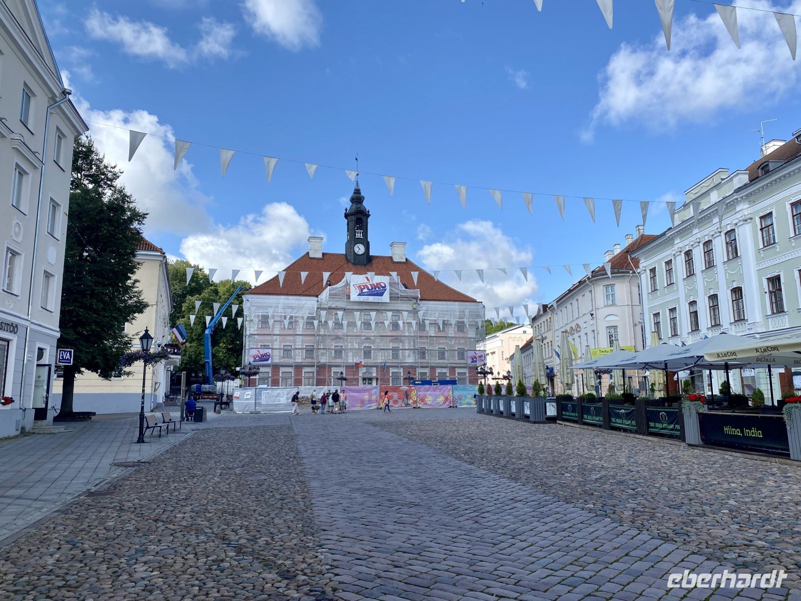 Tag 6 - Rathausplatz Tartu  &ndash; &copy; Christin Kuschka (Eberhardt TRAVEL)