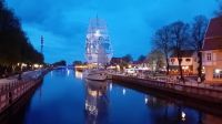 Fluss Dane in Klaipeda