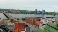 Riga von oben mit Schwarzhäupterhaus