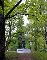 Statue im Park von Tartu