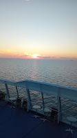 Sonnenuntergang auf der Ostsee