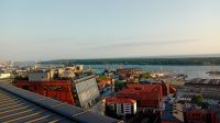 Klaipeda von oben, Blick vom Hotel aus &ndash; &copy; Allina Anderer (Eberhardt TRAVEL)