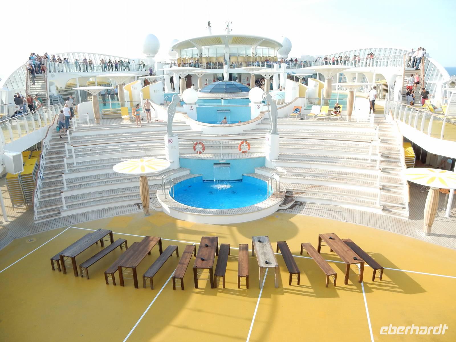 AIDA Deck &ndash; &copy; Julia Dressler (Eberhardt TRAVEL)