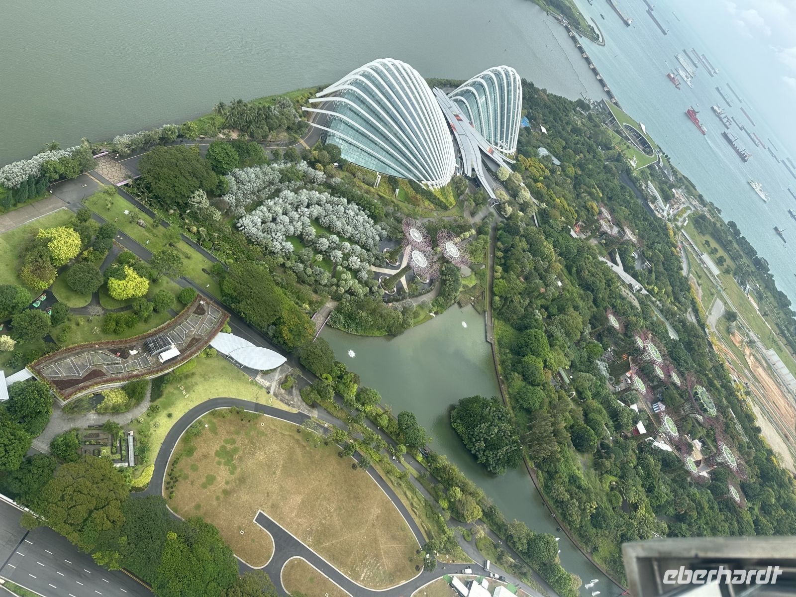 Singapur - Blick vom Marina Bay Sands &ndash; &copy; Sabine Letzybyll (Eberhardt TRAVEL)