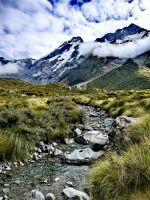 Wir kraxeln über Stock und Stein für grandiose Ausblicke im Mount Cook Nationalpark &ndash; &copy; Simone Willner (Eberhardt TRAVEL)