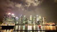 Singapur am Abend 