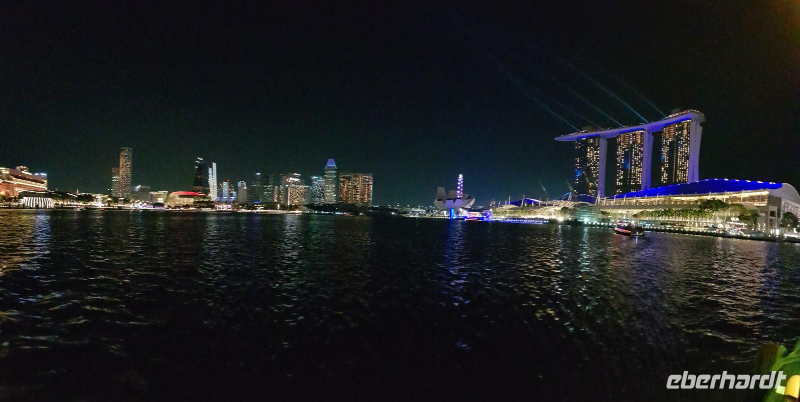 Singapur bei Nacht &ndash; &copy; Mandy Rabe (Eberhardt TRAVEL)