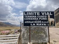 La Raya Pass &ndash; &copy; Valentin Meyer-Plath (Eberhardt TRAVEL)