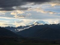 Gebirgspanorama Perú