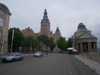 Stettin, Blick auf das Wojewodschaftsgebäude